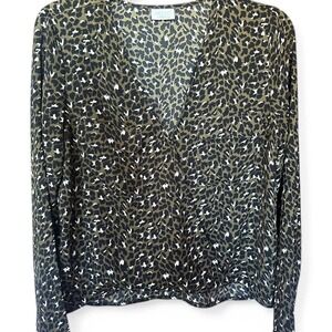 Abound Leopard print long sleeve top